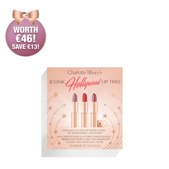 CHARLOTTE'S ICONIC HOLLYWOOD LIP TRIO LIMITED EDITION KIT