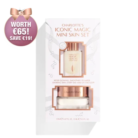 CHARLOTTE'S ICONIC MAGIC MINI SKIN SET LIMITED EDITION SKINCARE SET