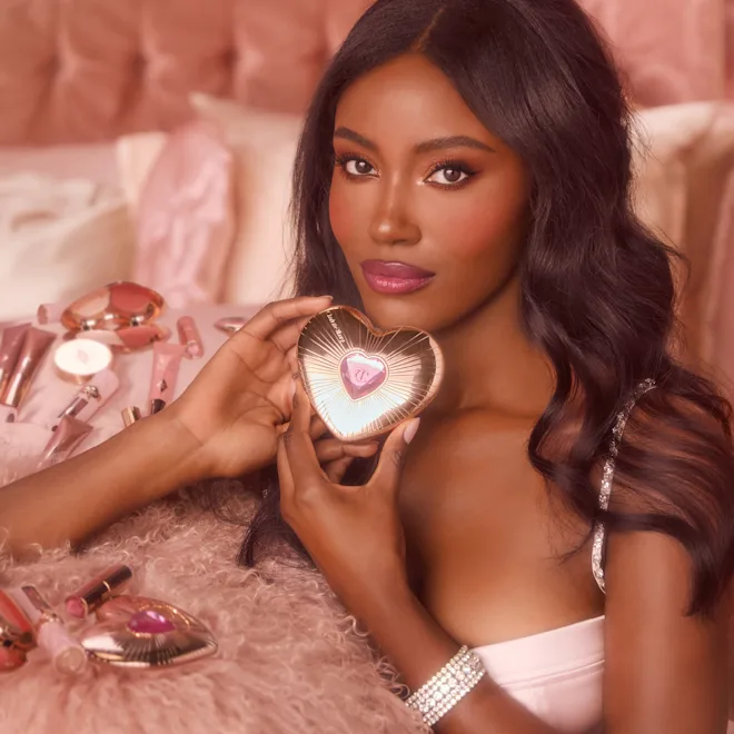 PILLOW TALK BEAUTY SOULMATES FACE PALETTE FLAWLESS PEACH - Image 9