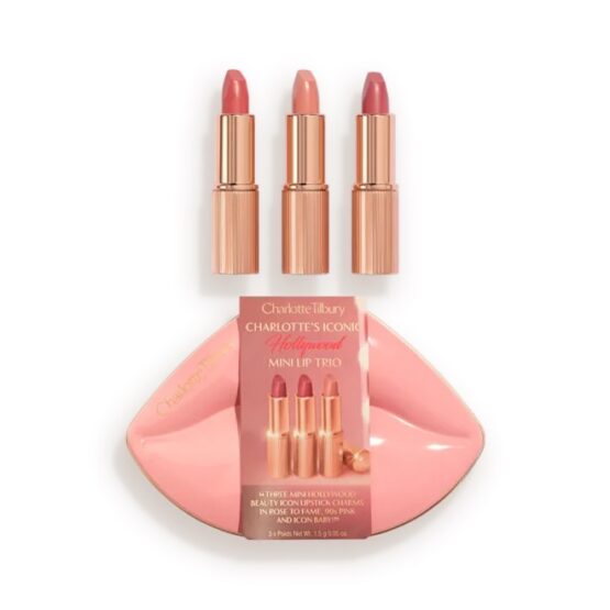 HOLLYWOOD ICONIC MINI LIP TRIO TRAVEL SIZE LIP KIT